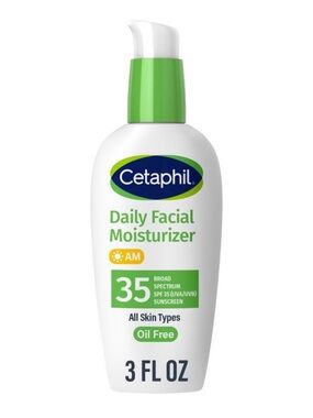 Cetaphil Daily Face Moisturizer Sunscreen
Lotion - SPF 35 - 3 fl oz